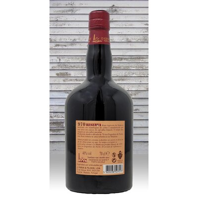 Rum 970 Reserva - Madeira Rum 6 Jahre Fassreife